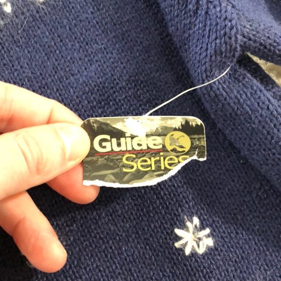 {Guide Series} NWT Fur Lined Festive Zip Sweater - Picture 7 of 7